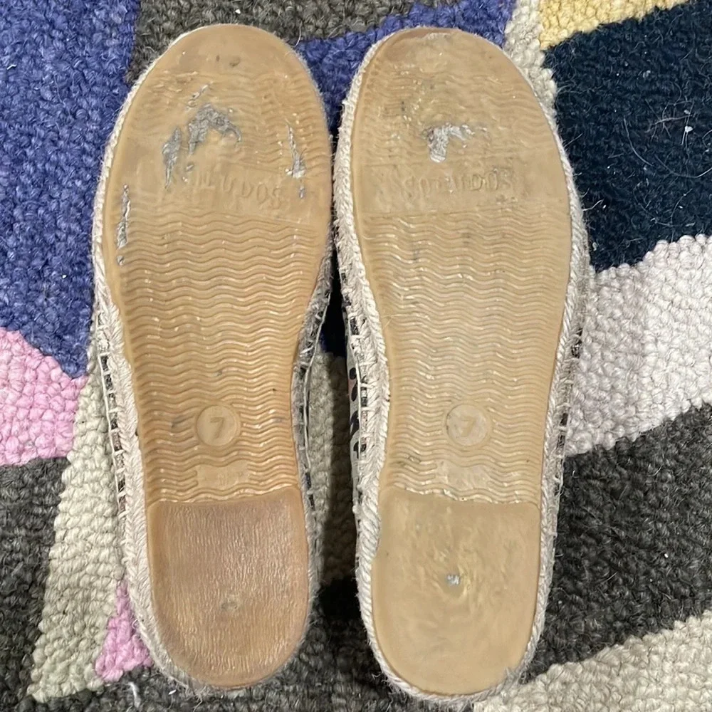 SOLUDOS Leopard Espadrille Sneakers